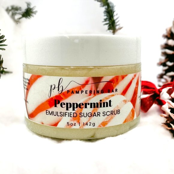 Peppermint Emulsified Sugar Scrub - Picture 2 of 3